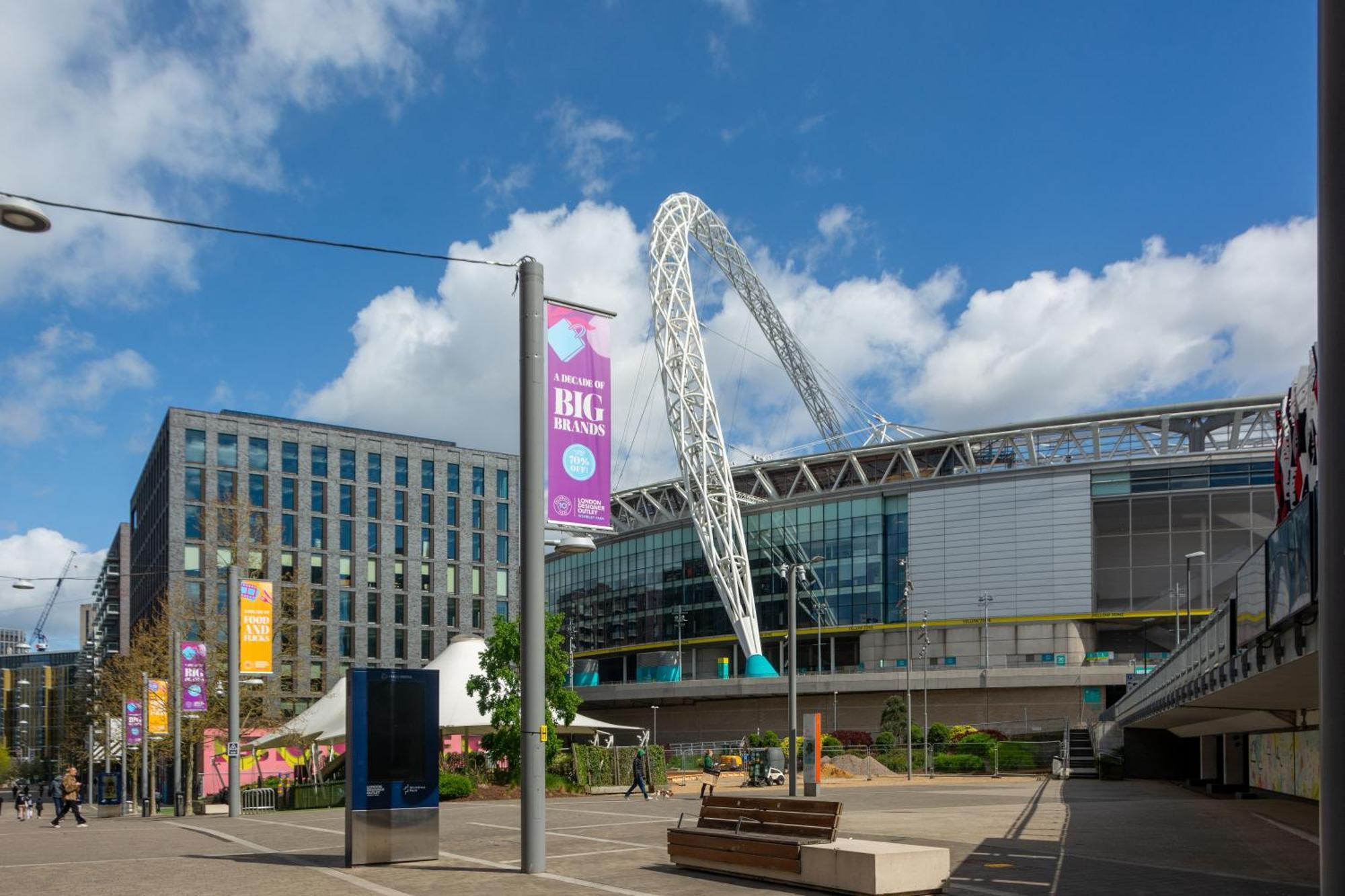 Mysquare State-Of-The-Art 1 Bedroom Apartments Near Wembley Park Londra Esterno foto