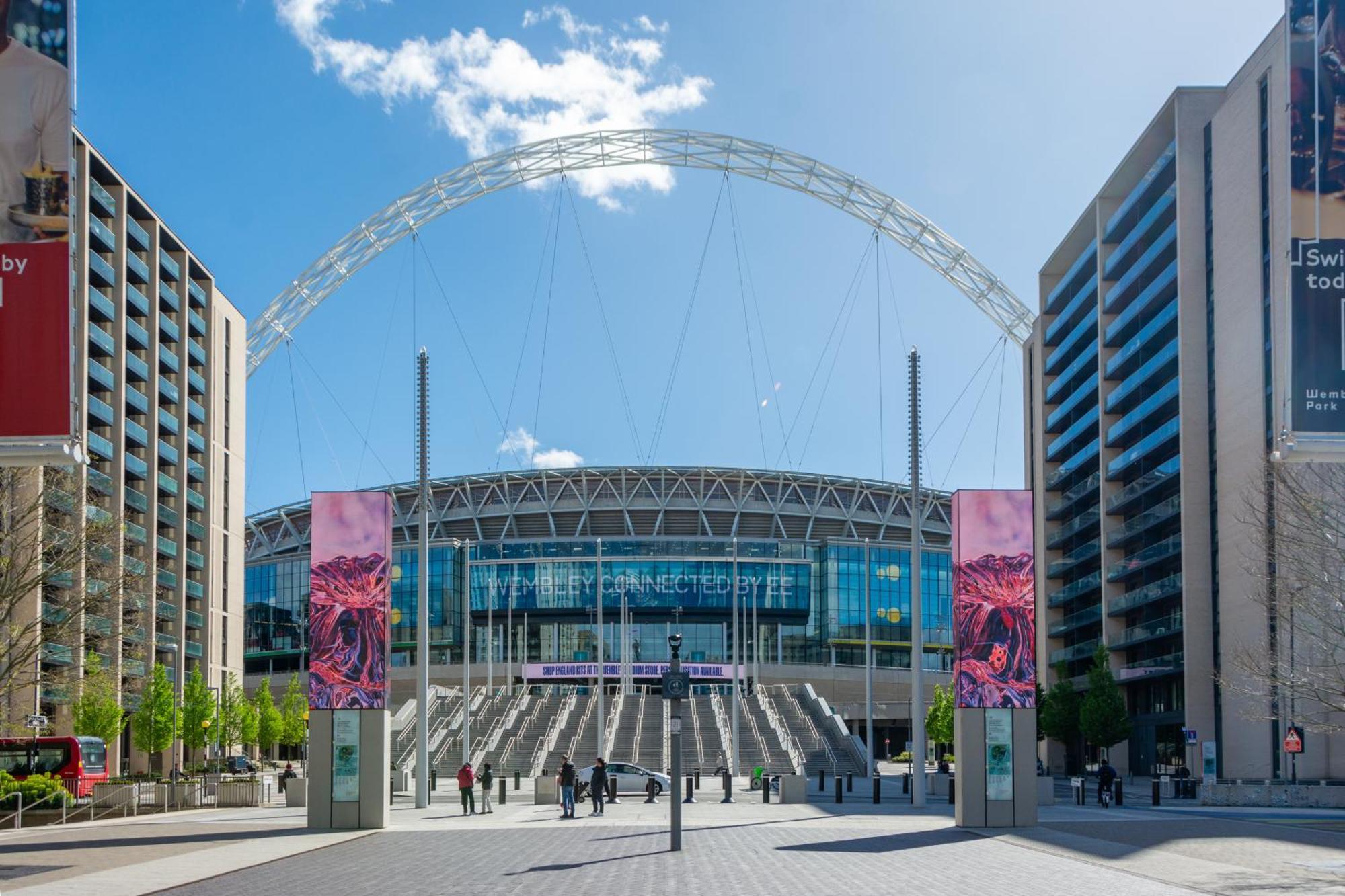 Mysquare State-Of-The-Art 1 Bedroom Apartments Near Wembley Park Londra Esterno foto