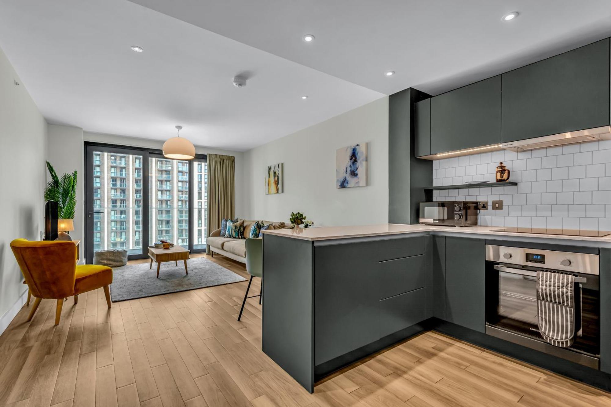 Mysquare State-Of-The-Art 1 Bedroom Apartments Near Wembley Park Londra Esterno foto