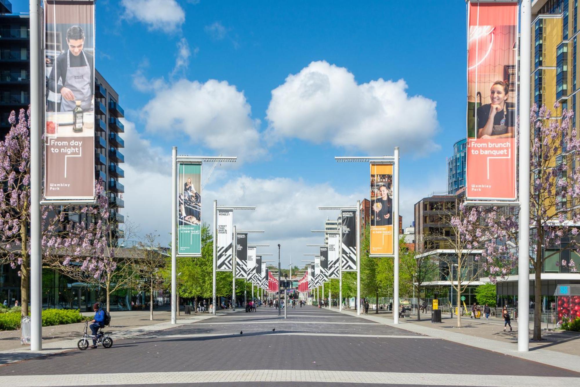 Mysquare State-Of-The-Art 1 Bedroom Apartments Near Wembley Park Londra Esterno foto