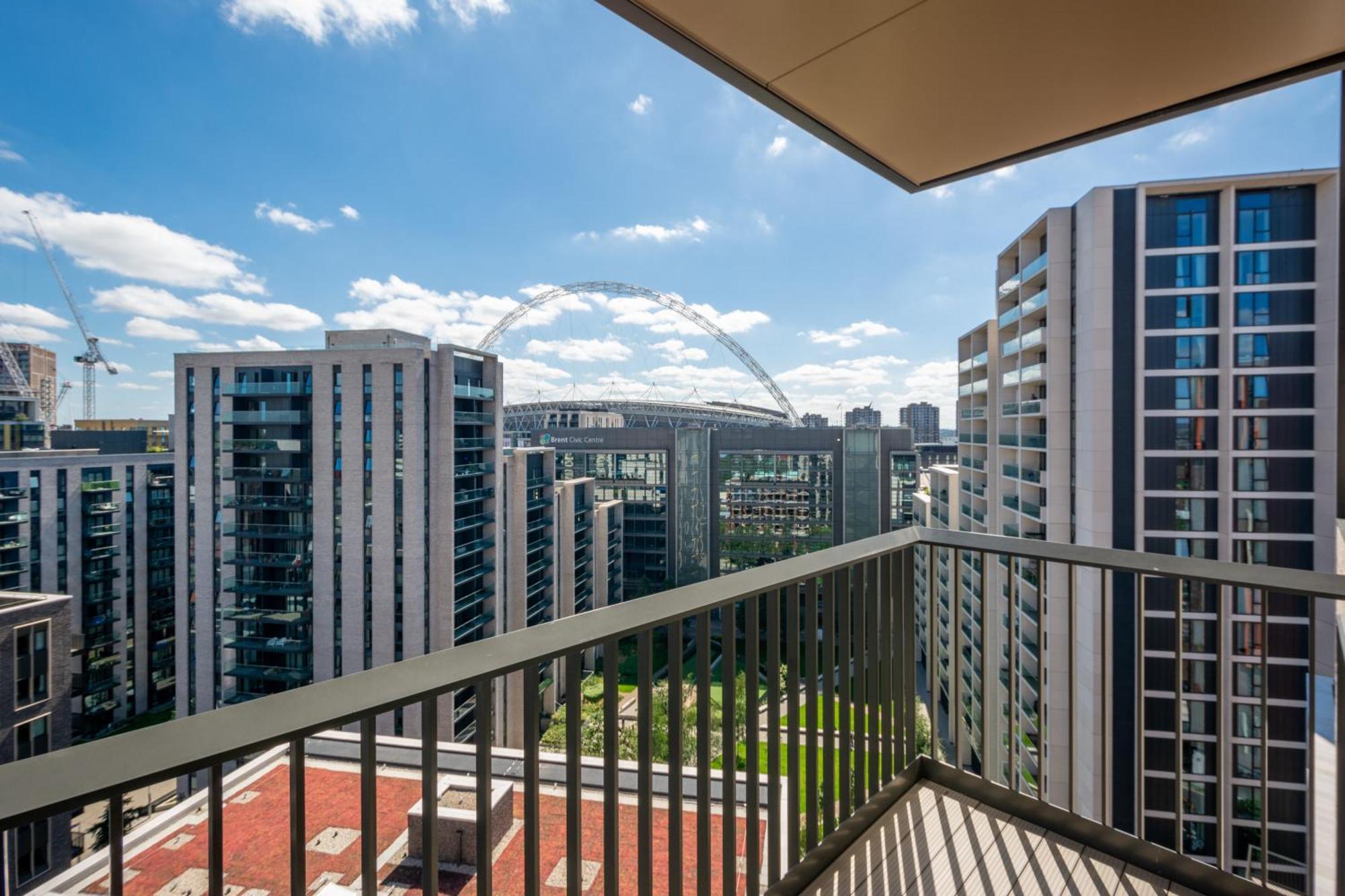 Mysquare State-Of-The-Art 1 Bedroom Apartments Near Wembley Park Londra Esterno foto