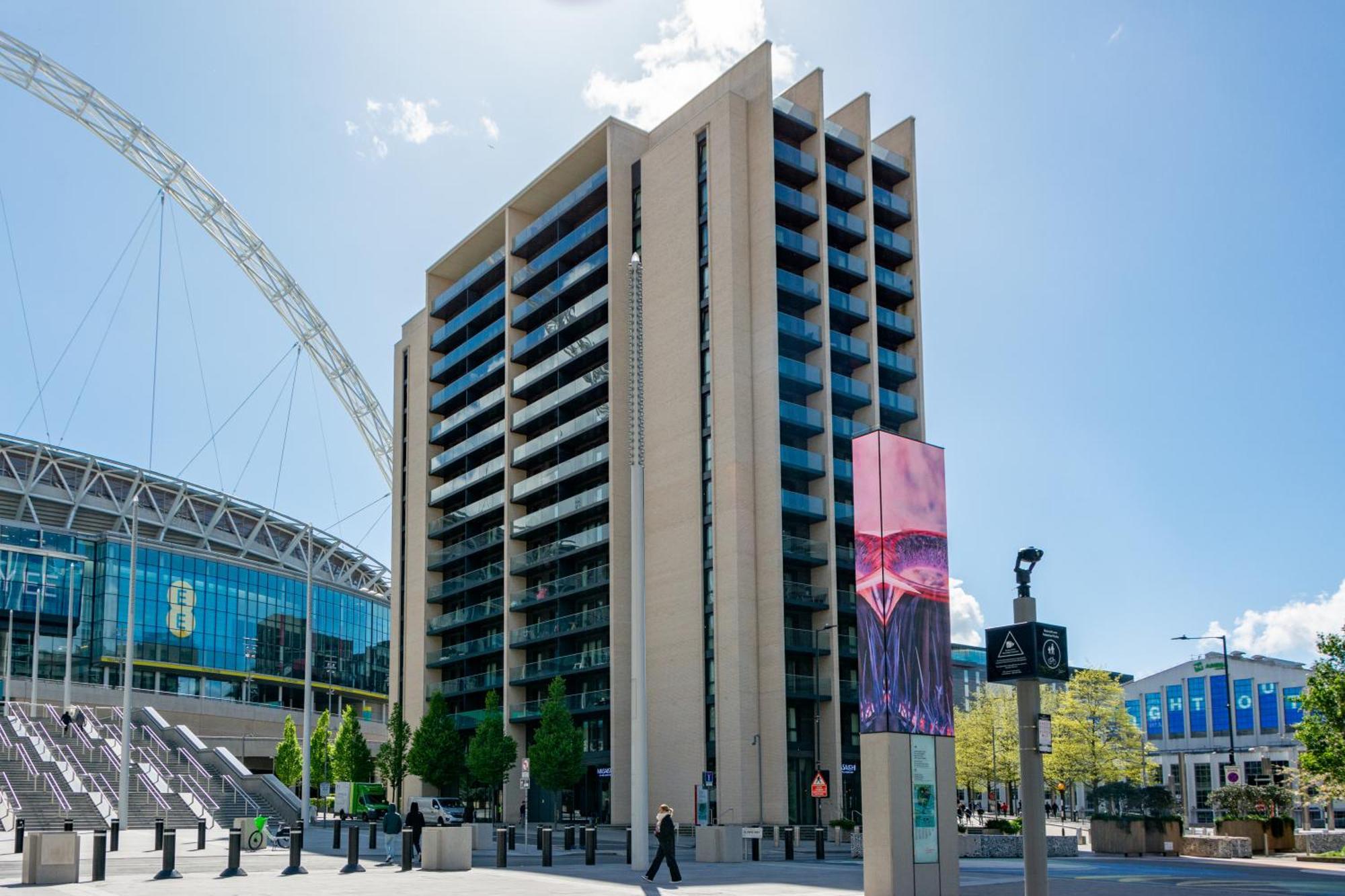 Mysquare State-Of-The-Art 1 Bedroom Apartments Near Wembley Park Londra Esterno foto
