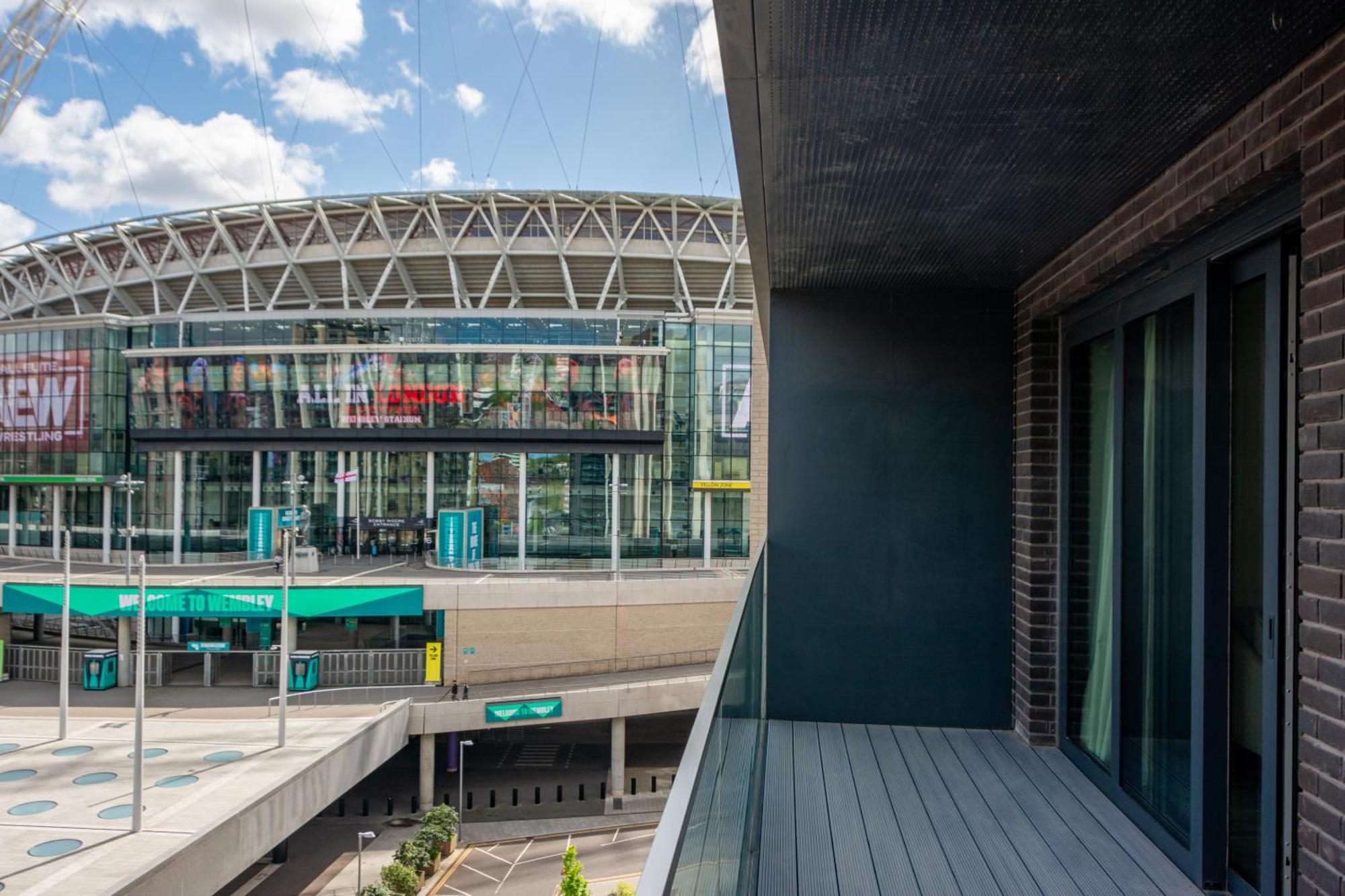 Mysquare State-Of-The-Art 1 Bedroom Apartments Near Wembley Park Londra Esterno foto