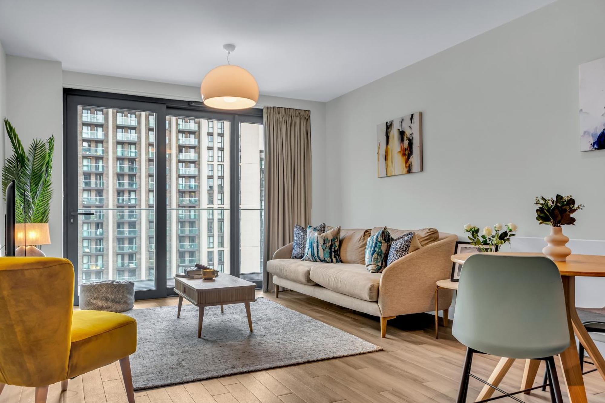Mysquare State-Of-The-Art 1 Bedroom Apartments Near Wembley Park Londra Esterno foto